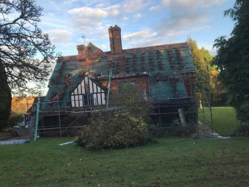 This is a photo of roof being installed in New Romney. Installation carried out by New Romney Roofing